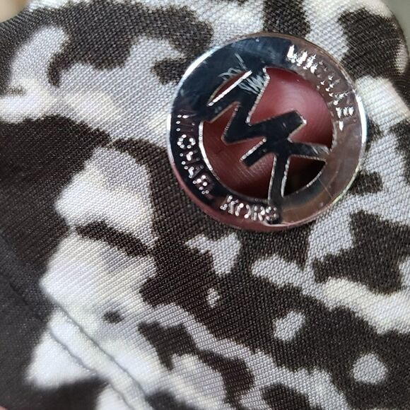 Michael Kors cowl neck slvesless snakeskin blouse - Picture 11 of 11